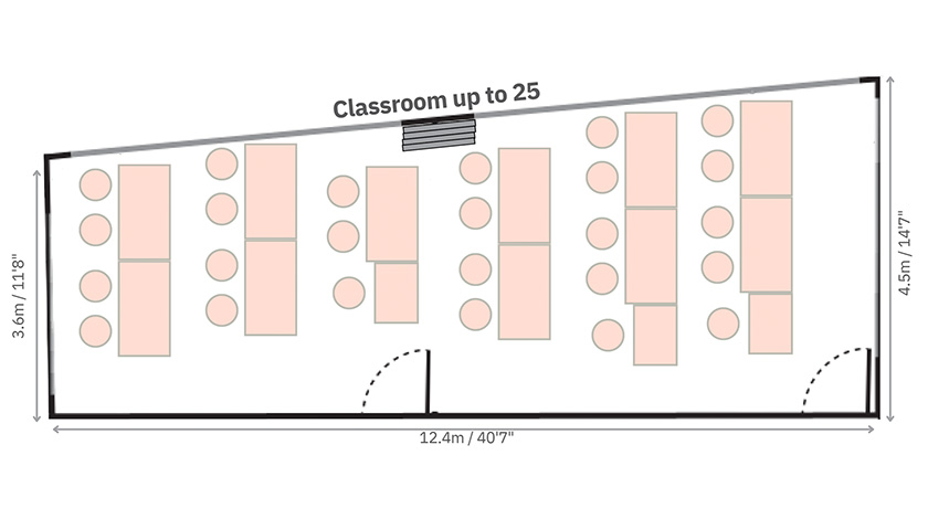 Classroom up to 25